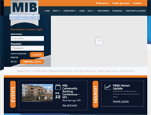 Tablet Screenshot of mibanc.com